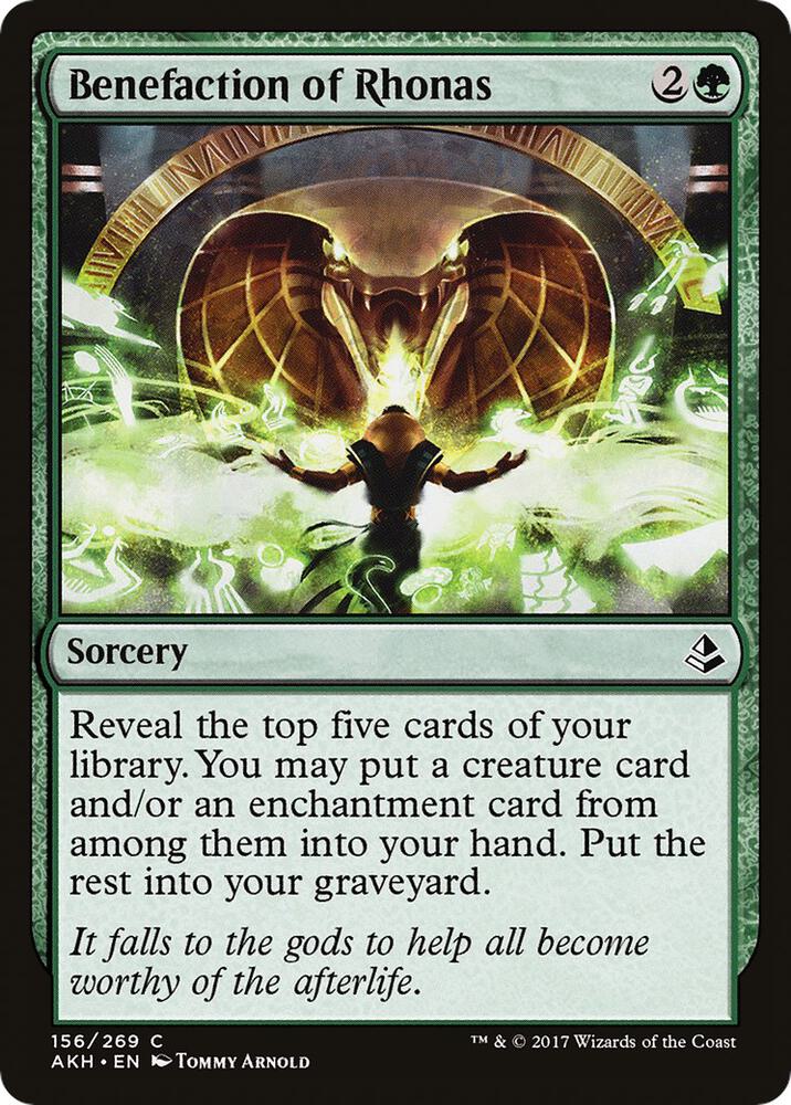 Benefaction of Rhonas, Amonkhet 156