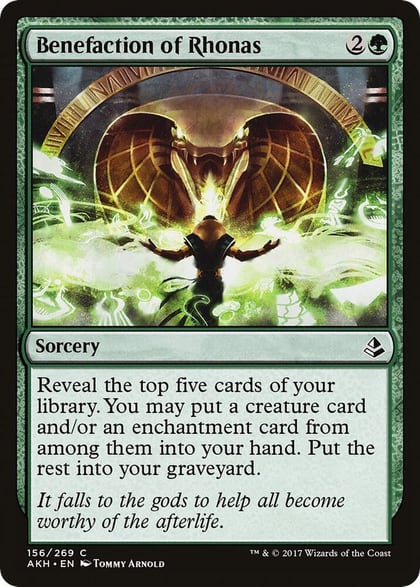 Benefaction of Rhonas, Amonkhet 156