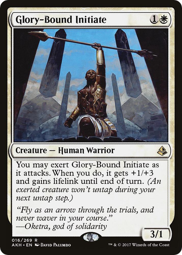 Glory-Bound Initiate, Amonkhet 16