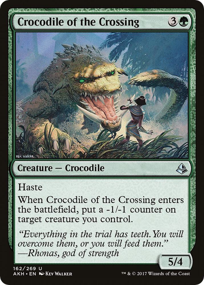 Crocodile of the Crossing, Amonkhet 162