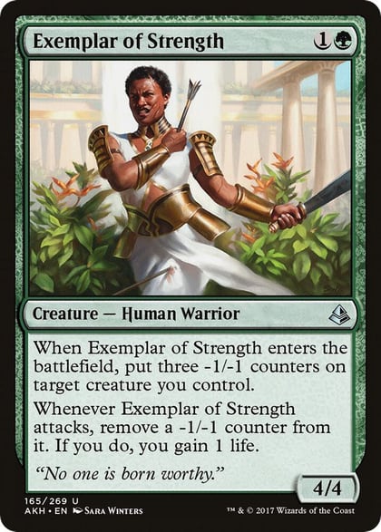 Exemplar of Strength, Amonkhet 165