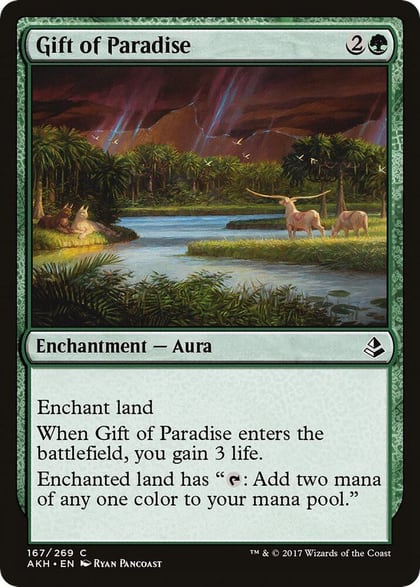 Gift of Paradise, Amonkhet 167