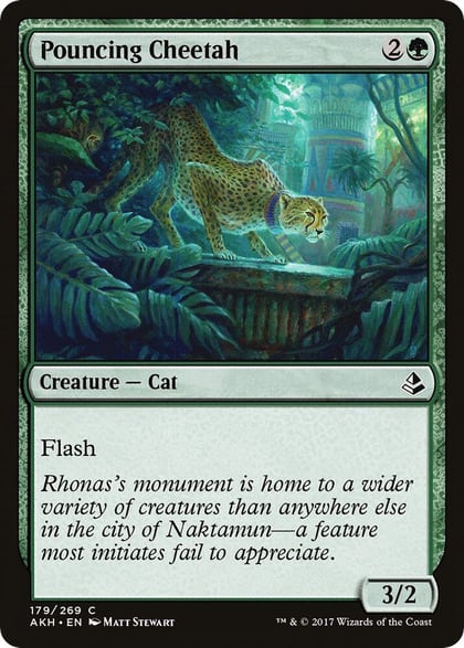 Pouncing Cheetah, Amonkhet 179
