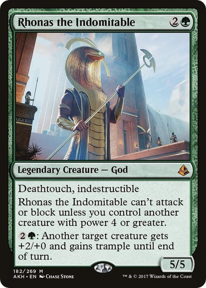 Rhonas the Indomitable, Amonkhet 182