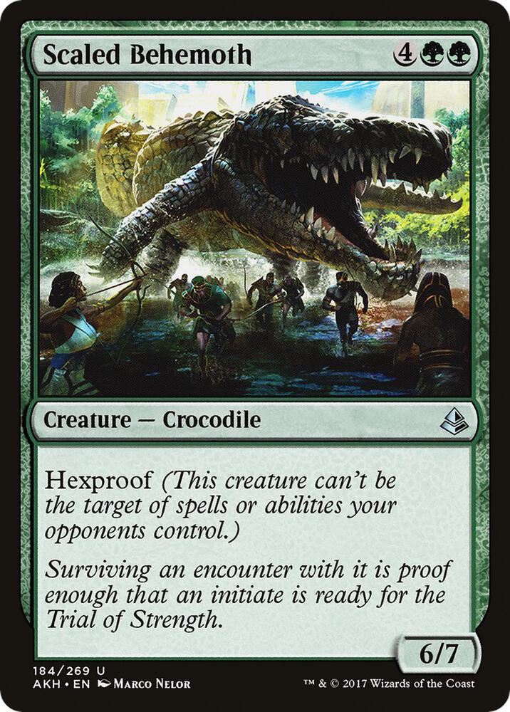 Scaled Behemoth, Amonkhet 184