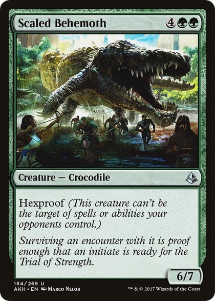 Scaled Behemoth, Amonkhet 184