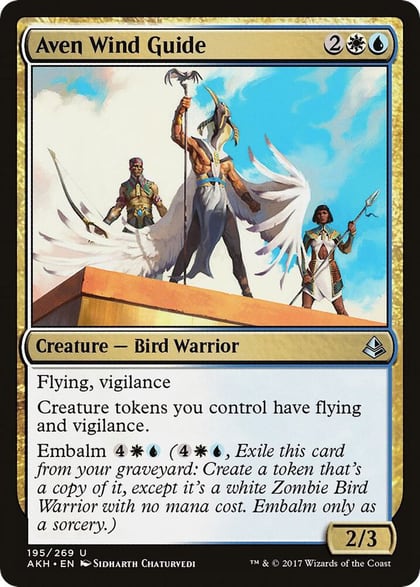 Aven Wind Guide, Amonkhet 195