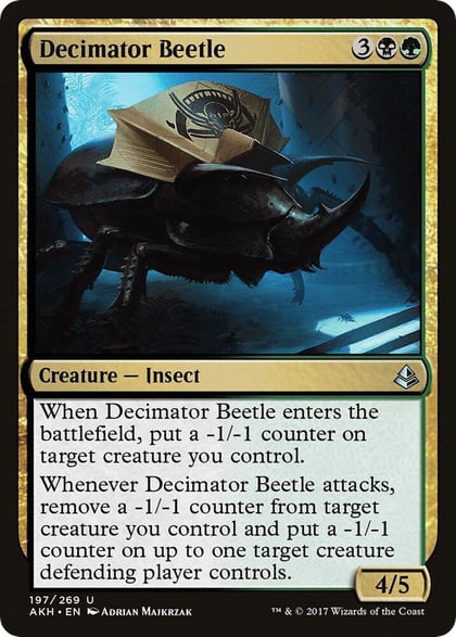 Decimator Beetle, Amonkhet 197