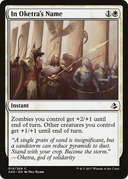In Oketra's Name, Amonkhet 19