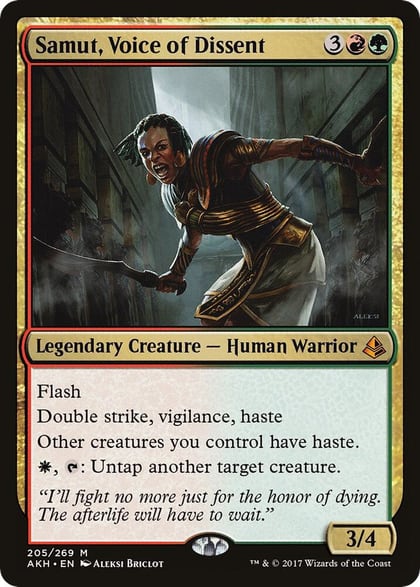 Samut, Voice of Dissent, Amonkhet 205