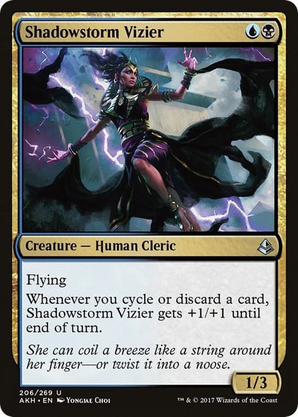 Shadowstorm Vizier, Amonkhet 206