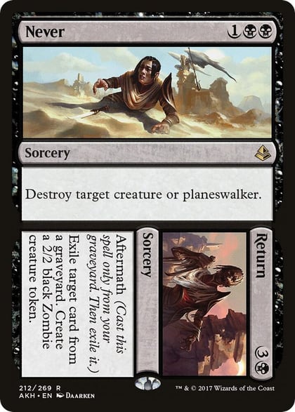 Never // Return, Amonkhet 212