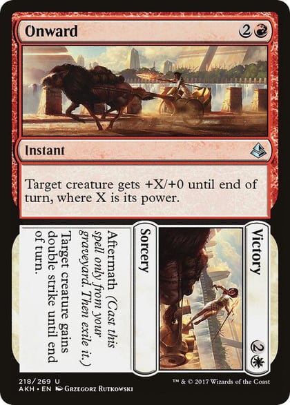 Onward // Victory, Amonkhet 218