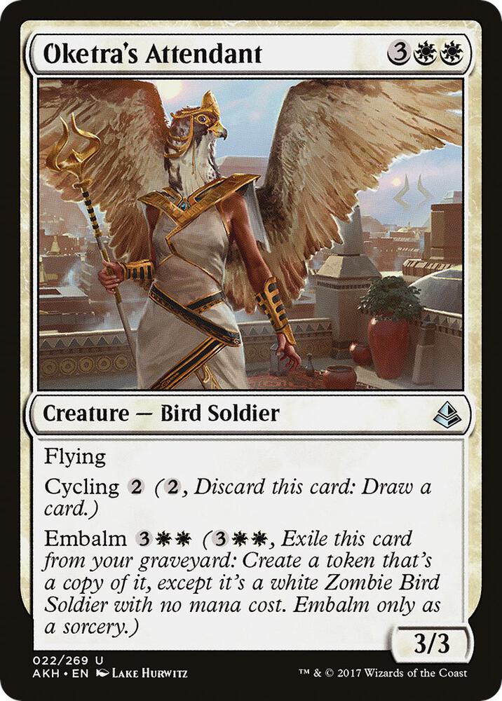 Oketra's Attendant, Amonkhet 22