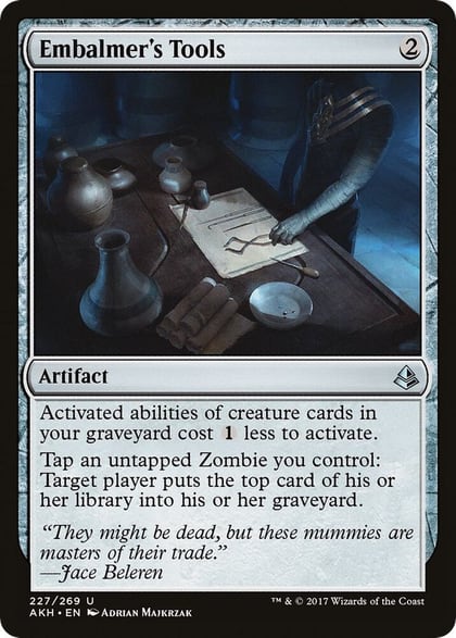 Embalmer's Tools, Amonkhet 227