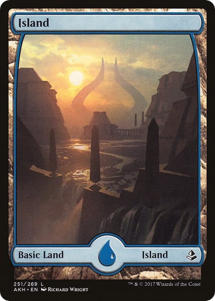 Island (251) - Full Art, Amonkhet 251