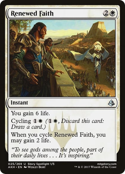 Renewed Faith, Amonkhet 25