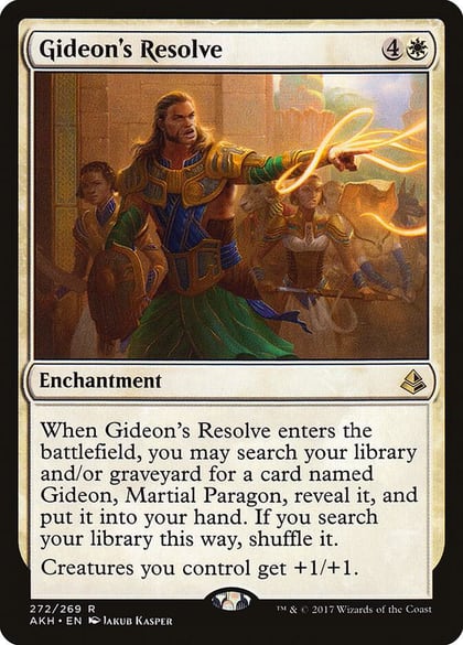 Gideon's Resolve, Amonkhet 272