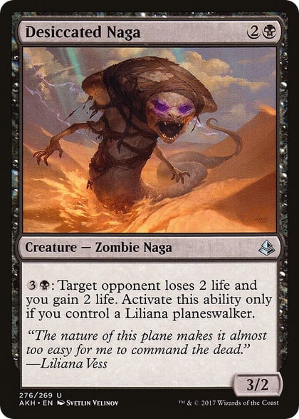 Desiccated Naga, Amonkhet 276