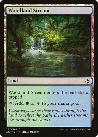 Woodland Stream, Amonkhet 287