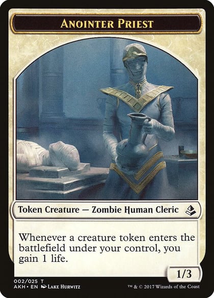 Anointer Priest Token, Amonkhet 2