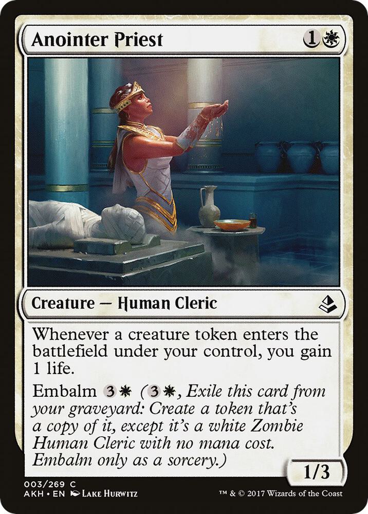 Anointer Priest, Amonkhet 3