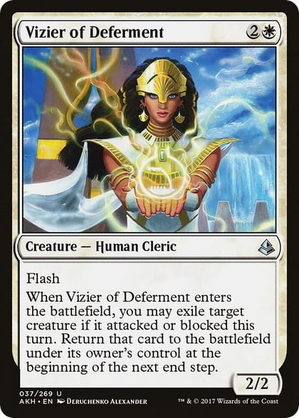 Vizier of Deferment, Amonkhet 37