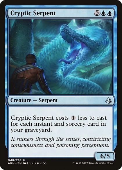 Cryptic Serpent, Amonkhet 48