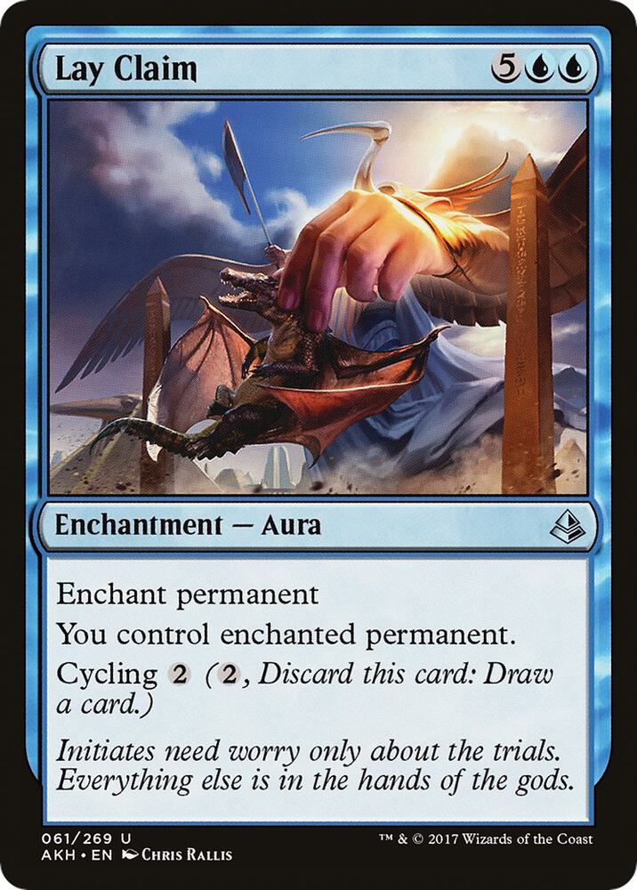 Lay Claim, Amonkhet 61