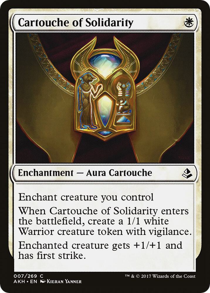 Cartouche of Solidarity, Amonkhet 7