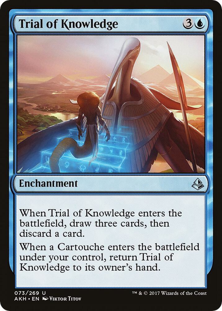 Trial of Knowledge, Amonkhet 73