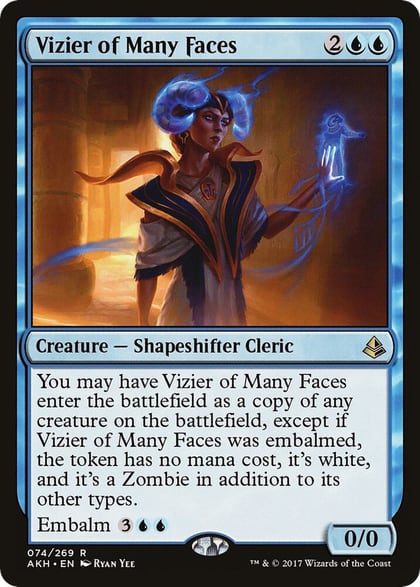 Vizier of Many Faces, Amonkhet 74