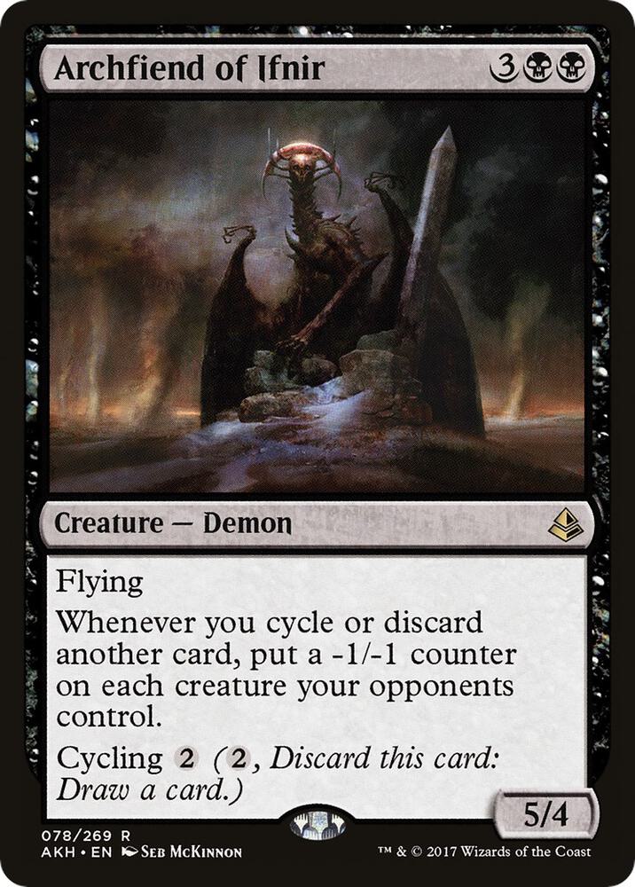 Archfiend of Ifnir, Amonkhet 78