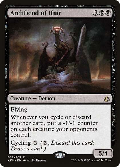 Archfiend of Ifnir, Amonkhet 78