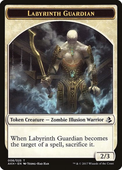 Labyrinth Guardian Token, Amonkhet 8