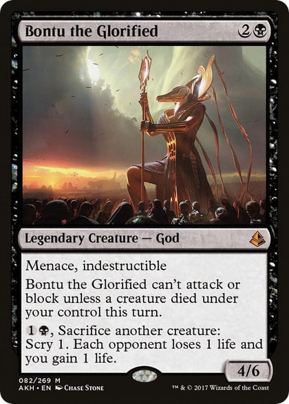 Bontu the Glorified, Amonkhet 82