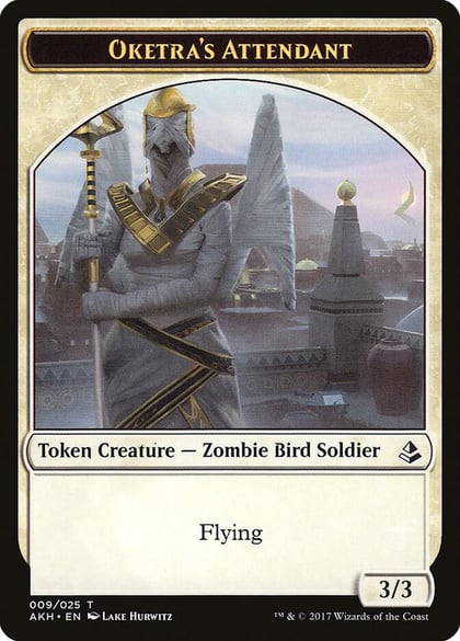 Oketra's Attendant Token, Amonkhet 9