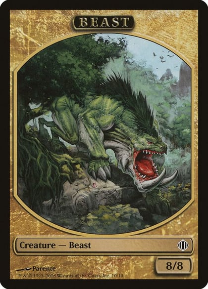 Beast Token (Multicolor), Shards of Alara 10