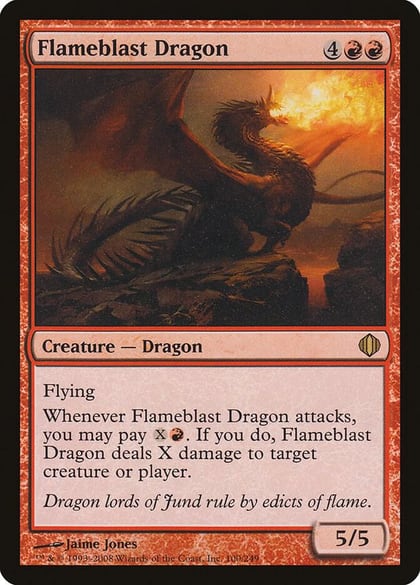 Flameblast Dragon, Shards of Alara 100
