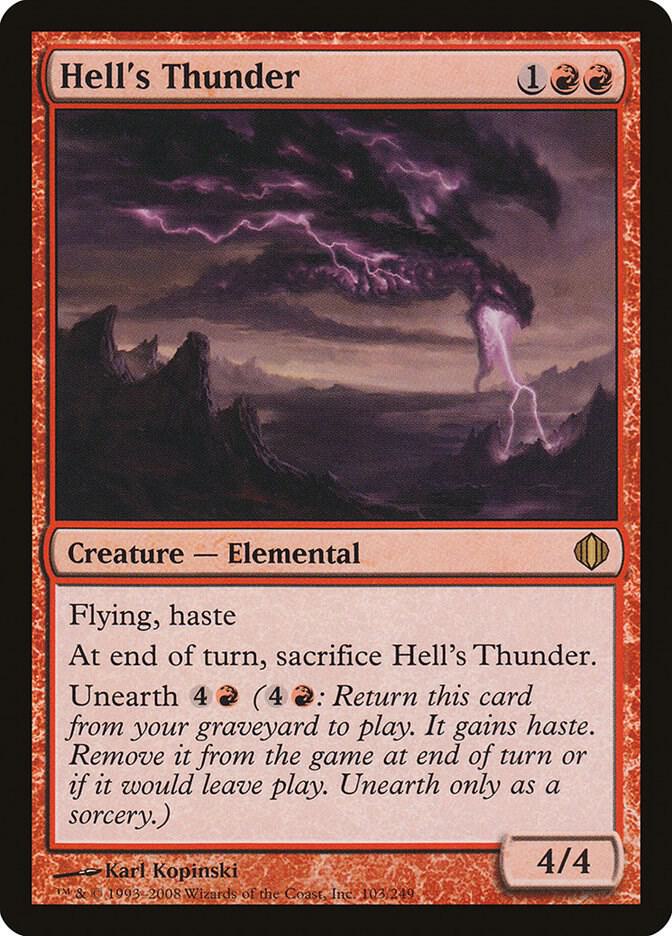 Hell's Thunder, Shards of Alara 103