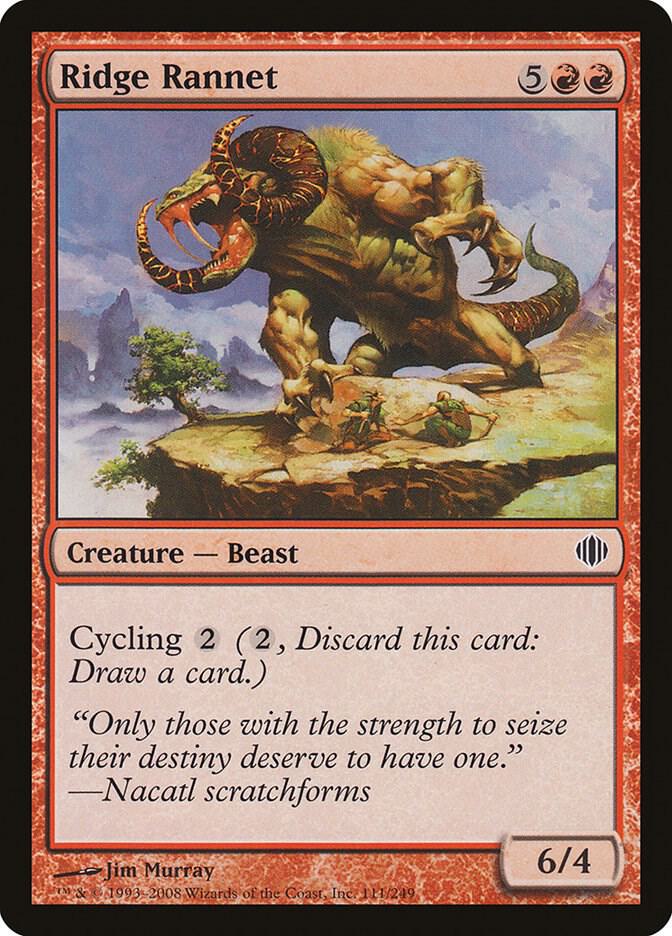 Ridge Rannet, Shards of Alara 111
