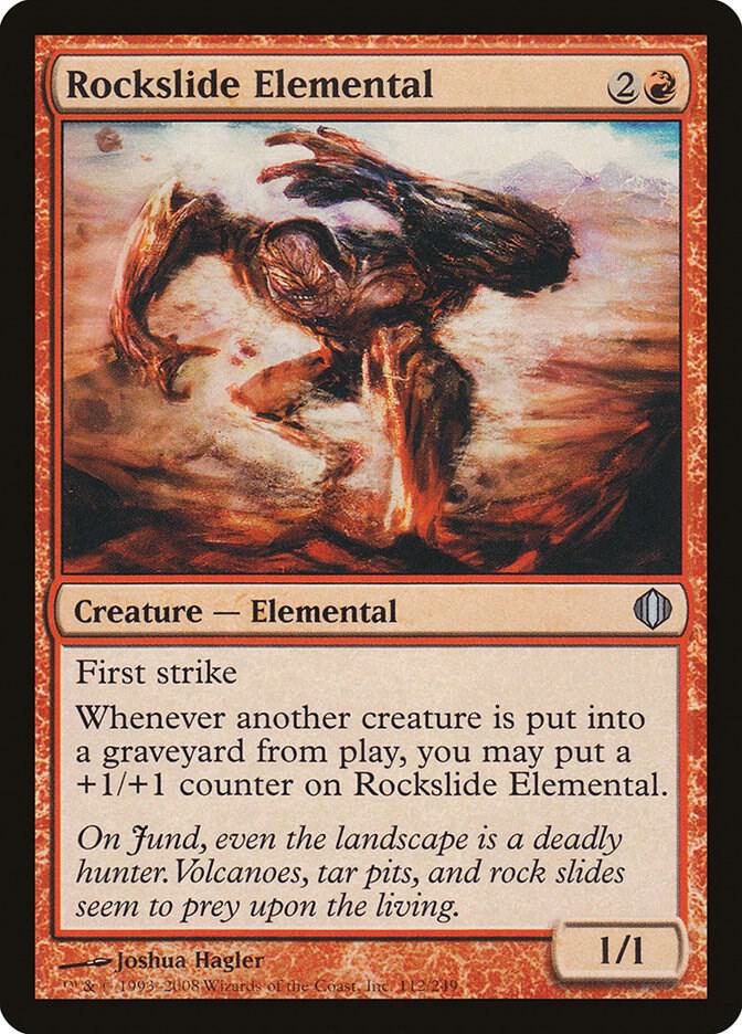Rockslide Elemental, Shards of Alara 112