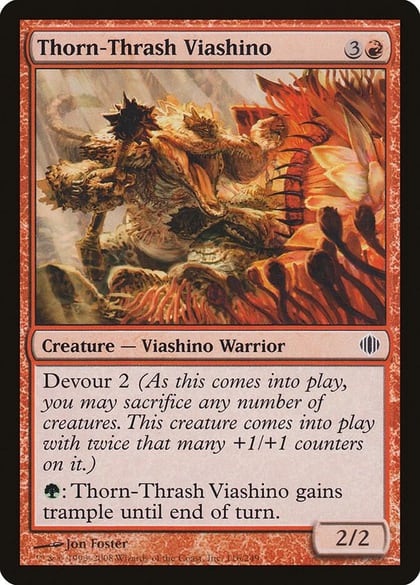 Thorn-Thrash Viashino, Shards of Alara 116