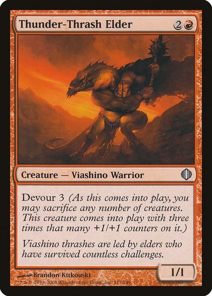 Thunder-Thrash Elder, Shards of Alara 117