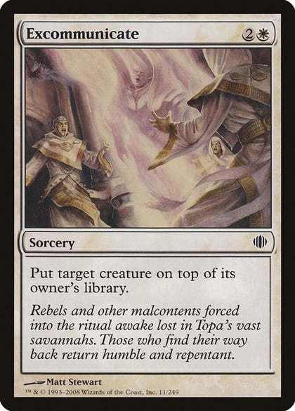Excommunicate, Shards of Alara 11