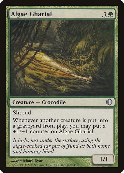 Algae Gharial, Shards of Alara 123