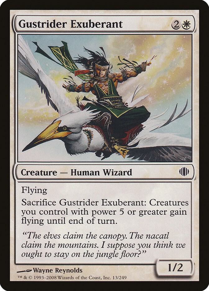 Gustrider Exuberant, Shards of Alara 13