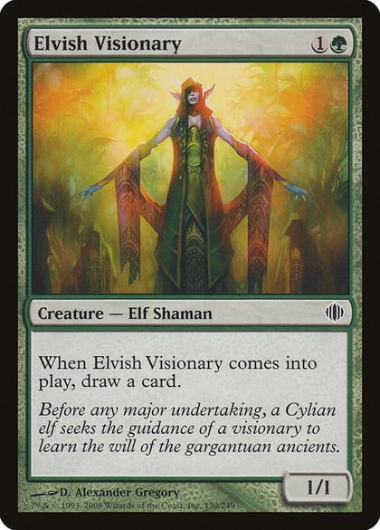 Elvish Visionary, Shards of Alara 130