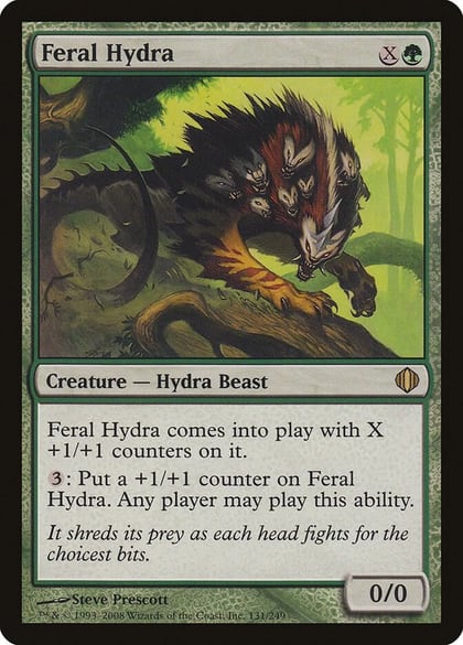 Feral Hydra, Shards of Alara 131