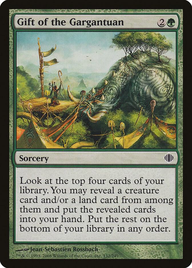 Gift of the Gargantuan, Shards of Alara 132
